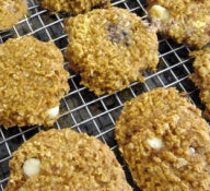 Almond Oat Pumpkin Cookies