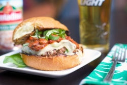 Gourmet Pizza Burger