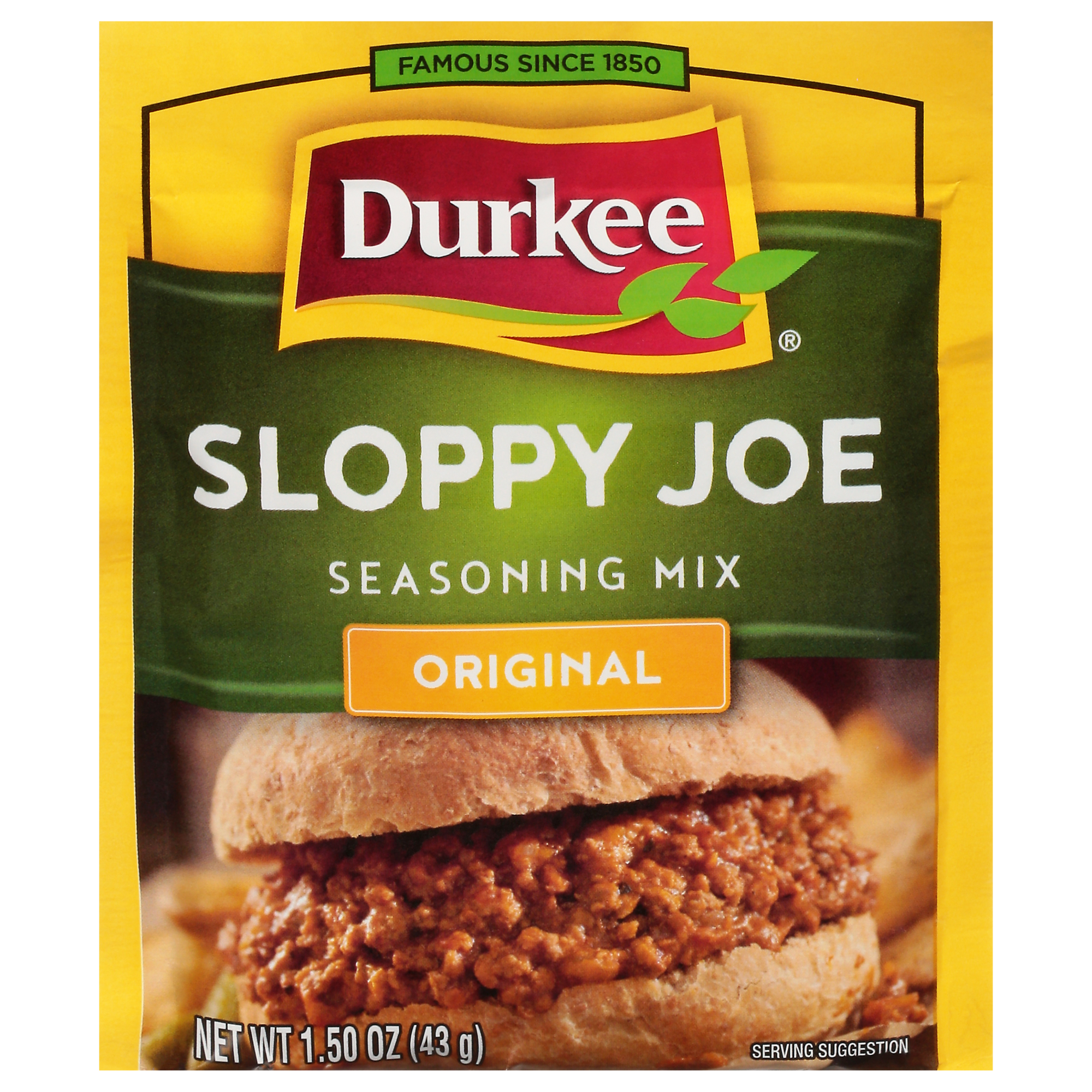 Durkee Sloppy Joe Seasoning, 1.50 oz.