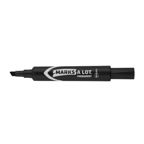 Avery Permanent Black Markers 2 Pack