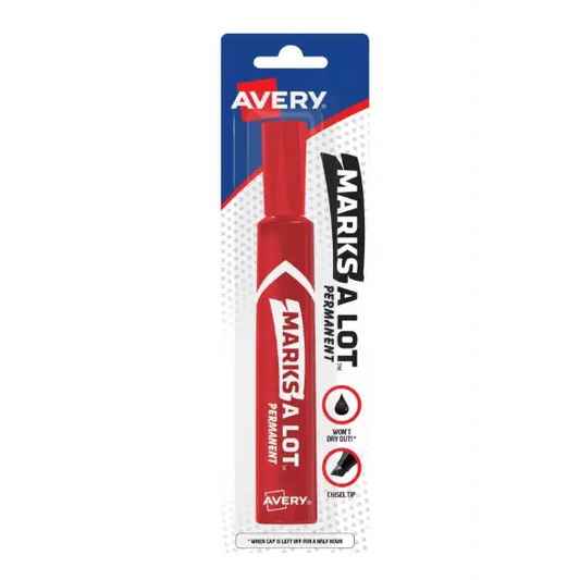 Avery Permanent Red Marker