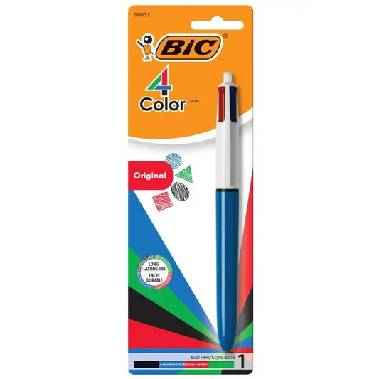 BIC 4-Color Retractable Ballpoint Pen
