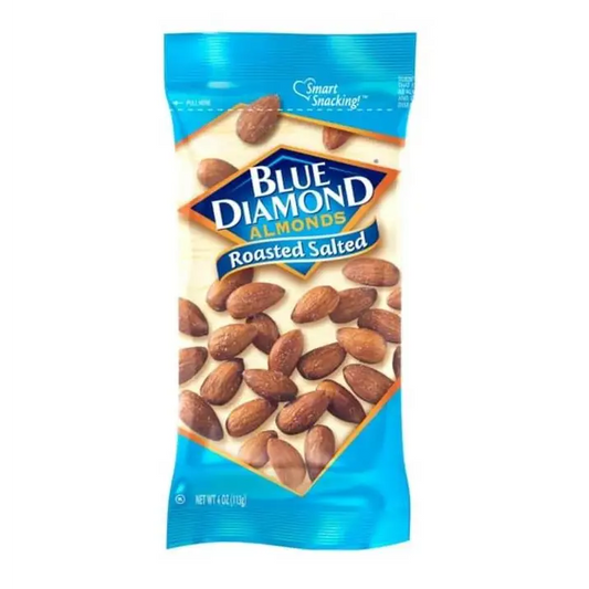 Blue Diamond Roasted Salted Almonds 4 oz.