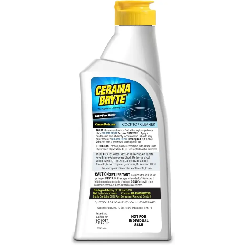 Cerama Bryte Cooktop Cleaning Kit - Grocery