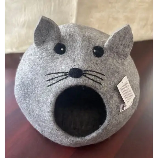 Churpi Gray Mouse Cat Cave