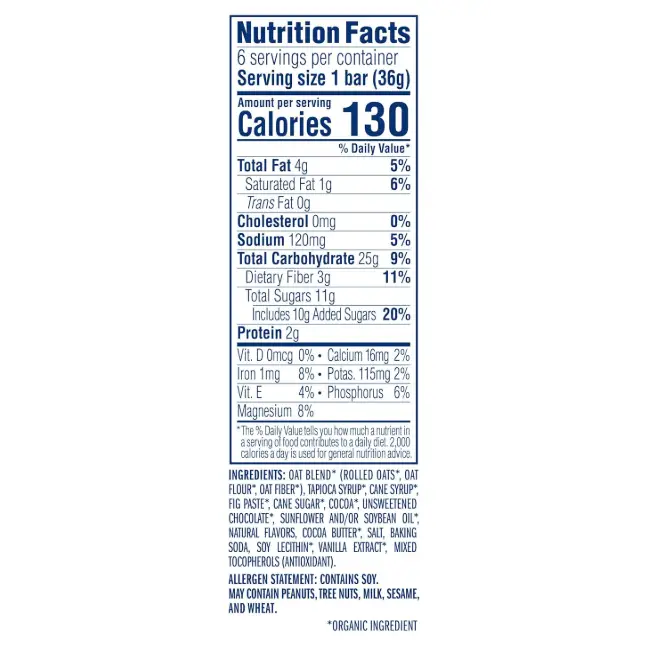 Clif Kid ZBar Chocolate Brownie 6 Pack