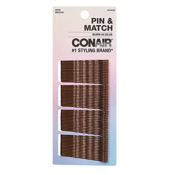 Conair Bronze Bobby Pins 60 Count