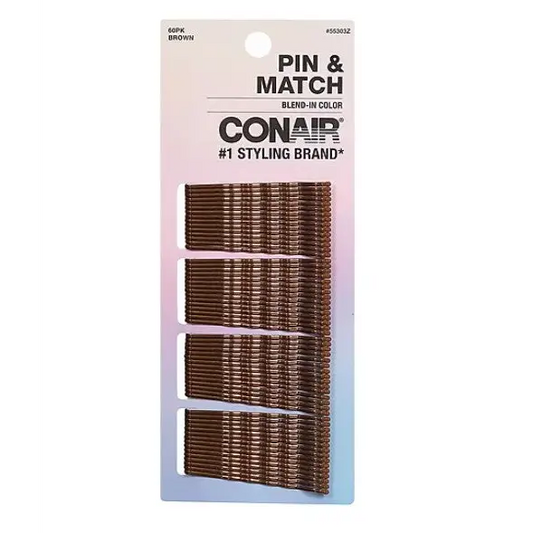 Conair Bronze Bobby Pins 60 Count