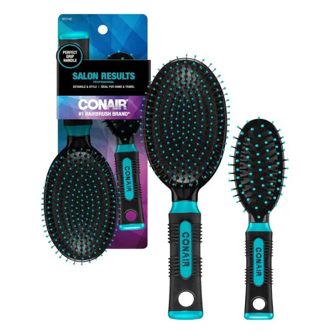 Conair Full & Mid Size Brush Set 2 Pack