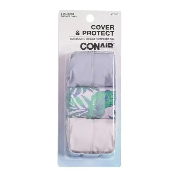 Conair Shower Caps 3 Pack