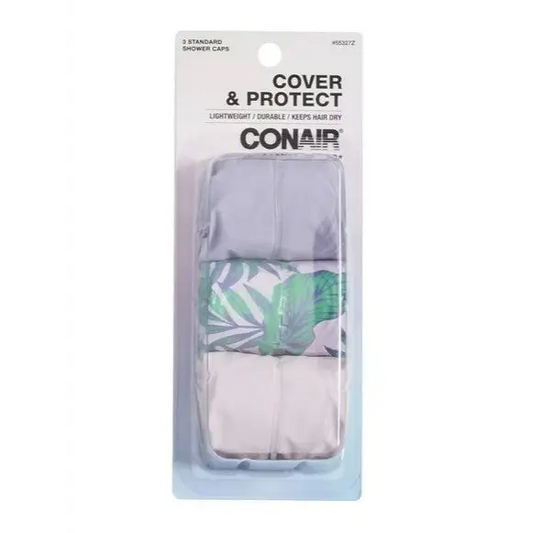Conair Shower Caps 3 Pack