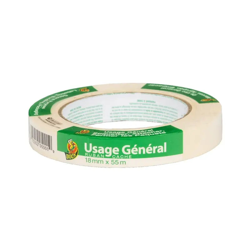 Duck Brand General Purpose Beige Masking Tape.75’’ x 60 yd.