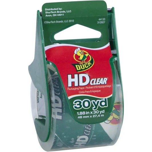 Duck Brand Heavy Duty Clear Tape 1.88 in. x 30 yd.