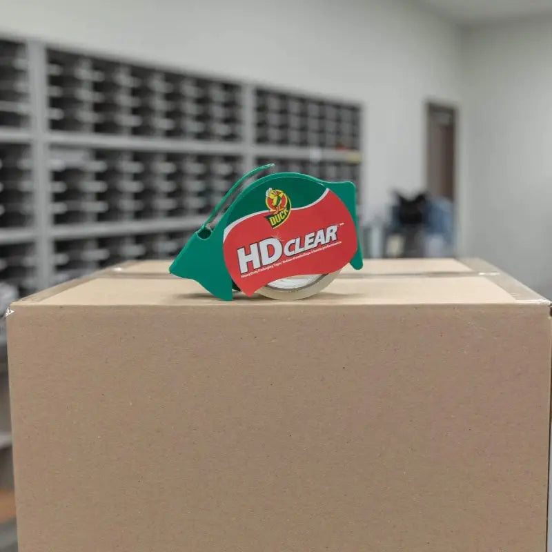 Duck Brand Heavy Duty Clear Tape w/ Reusable Dispenser 1.88 in. x 40 yd.