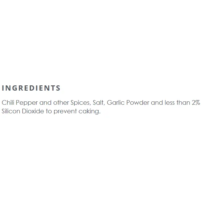 Ingredients