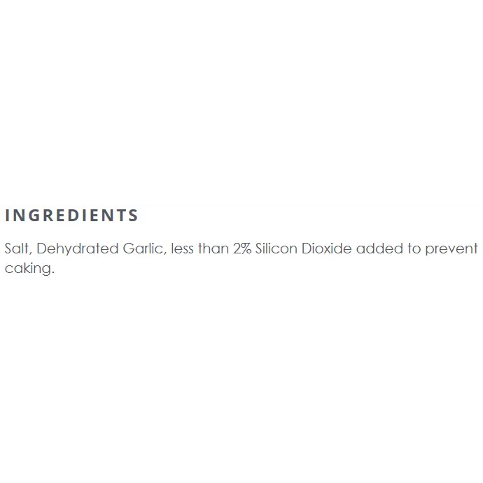 Ingredients