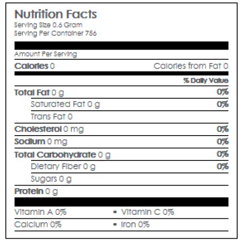 Nutritional Information