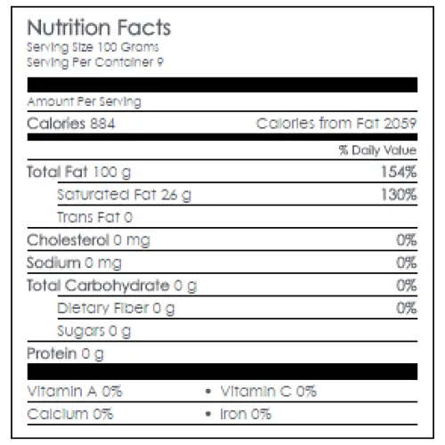Nutritional Information