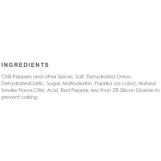 Ingredients