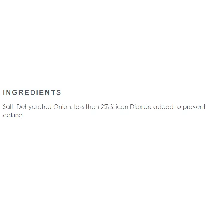 Ingredients