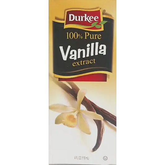 Durkee Pure Vanilla Extract 4 oz. - Baking
