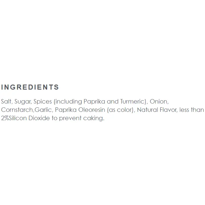 Ingredients