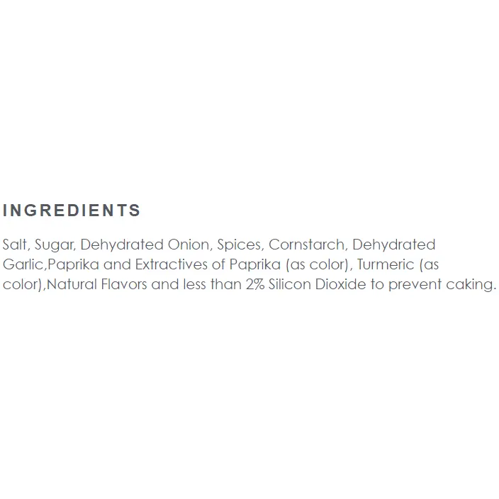 Ingredients