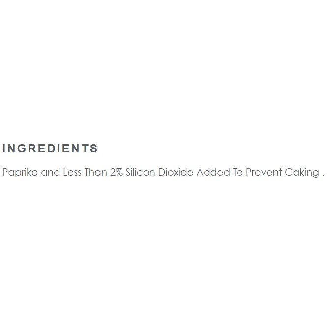 Ingredients