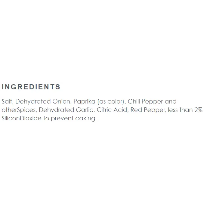 Ingredients