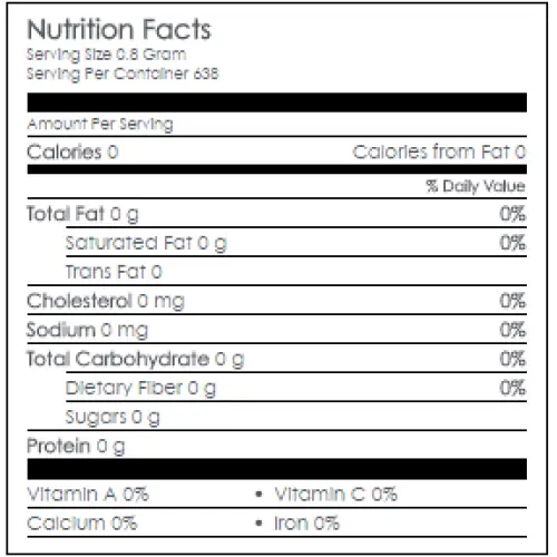 Nutritional Information