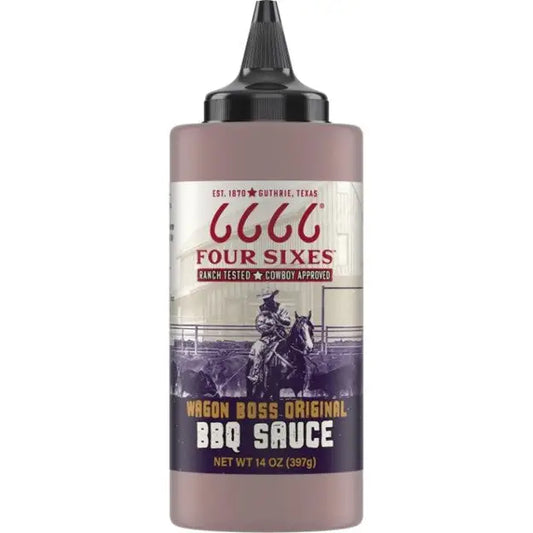 Four Sixes Wagon Boss Original BBQ Sauce - BBQ Sauce