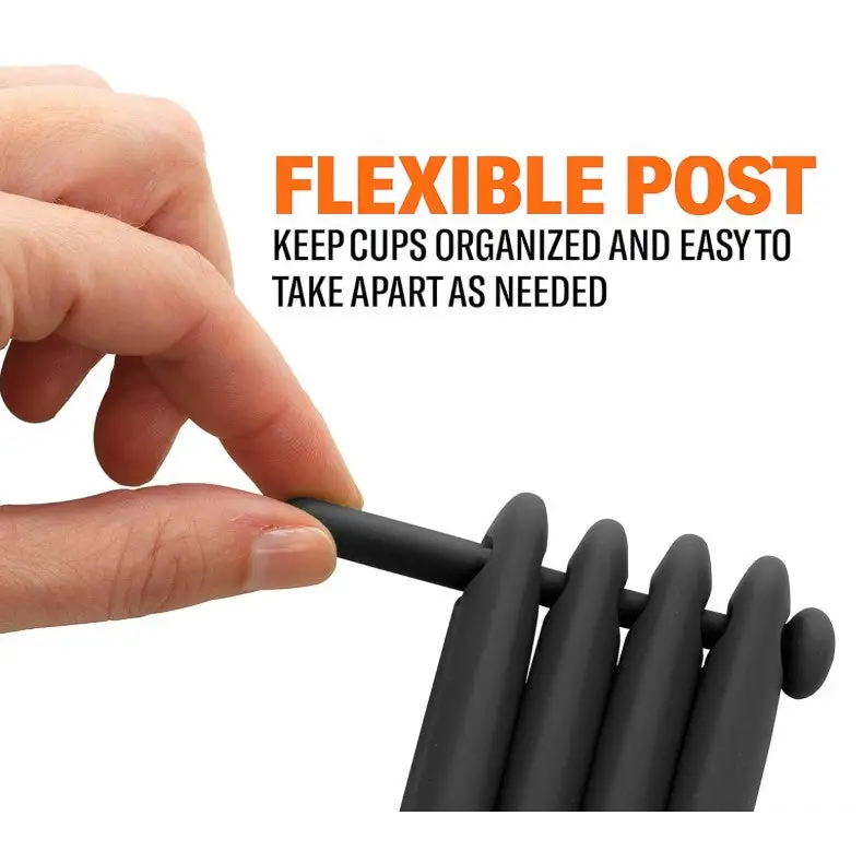 Good Cook 6 Piece Measuring Spoon Set w/ Never-Fade Measurements