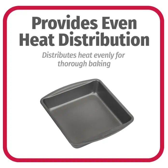 Good Cook 8’’ Non-Stick Square Cake Pan