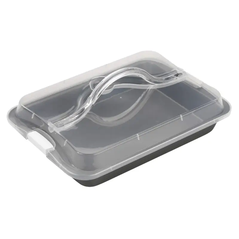 Good Covered Cake Pan with Handle 13’’ x 9’’