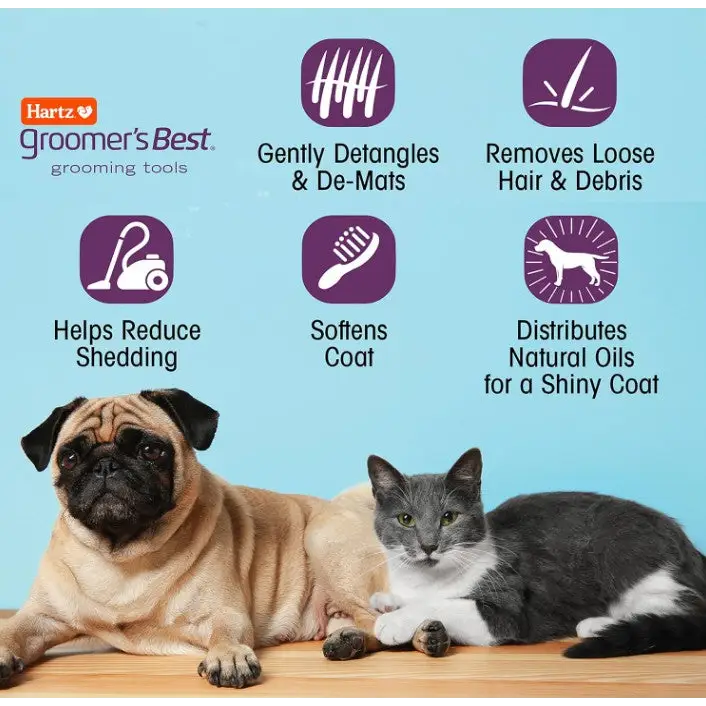 Hartz Groomer’s Best Combo Brush for Dogs