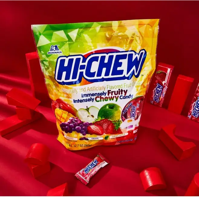 Hi-Chew Original Mix Chewy Candy 12.7 oz. Stand up Pouch