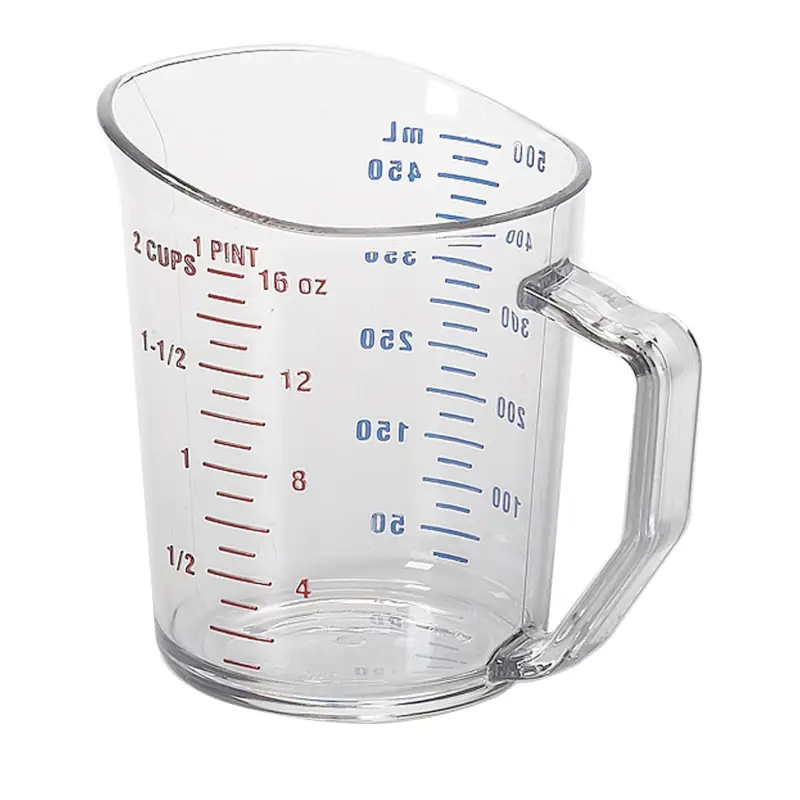 Ice measuring cup 12 oz Beige