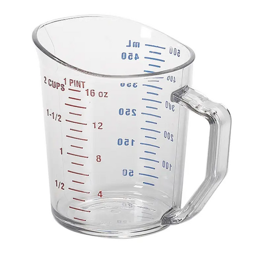 Ice measuring cup 12 oz Beige