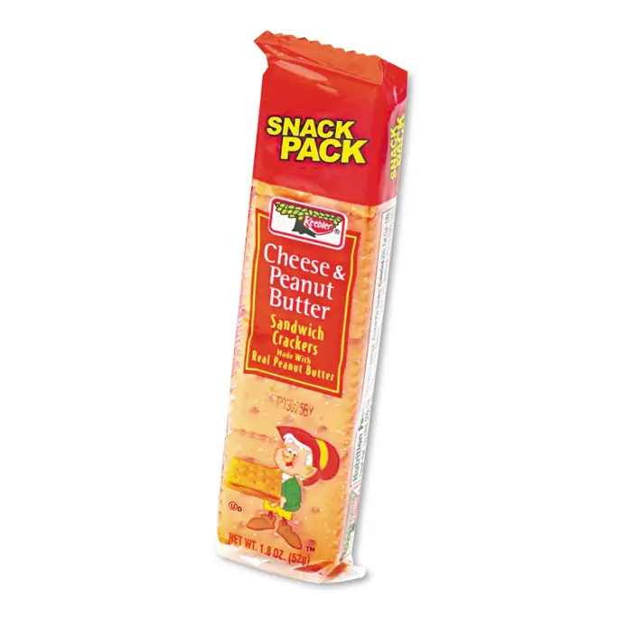KEEBLER Cheese and Peanut Butter Sandwich Crackers 12 Pack