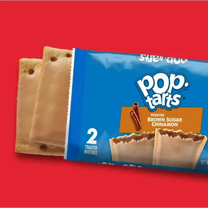 Kellogg’s Brown Sugar & Cinnamon Pop Tarts 6 Pack 12 Pastry Count