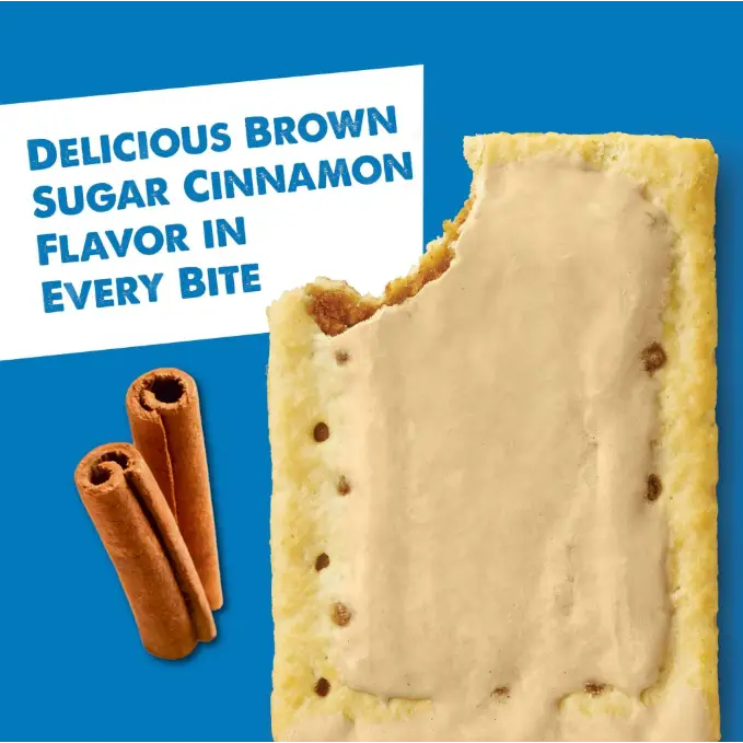 Kellogg’s Brown Sugar & Cinnamon Pop Tarts 6 Pack 12 Pastry Count