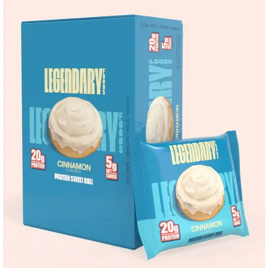 Legendary Cinnamon Roll Protein Pastry - 8 pack box