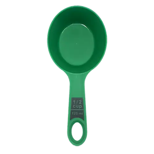 Meas Cup 1/2 Cup - GREEN (Thin Crust)