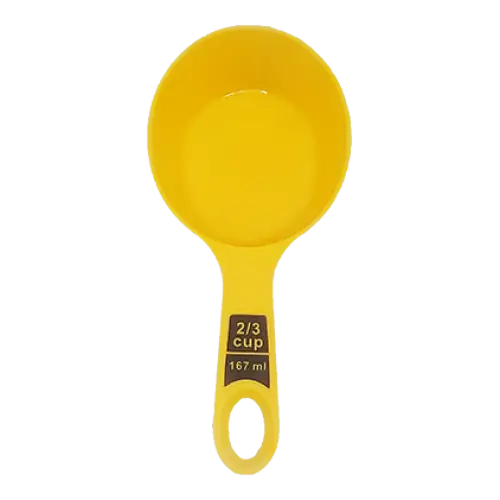 Meas Cup 2/3 Cup - YELLOW (Traditional Crust)