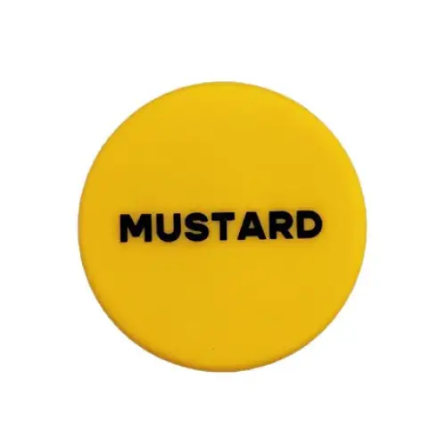 Mustard - Reusable Sauce Bottle Lid Covers