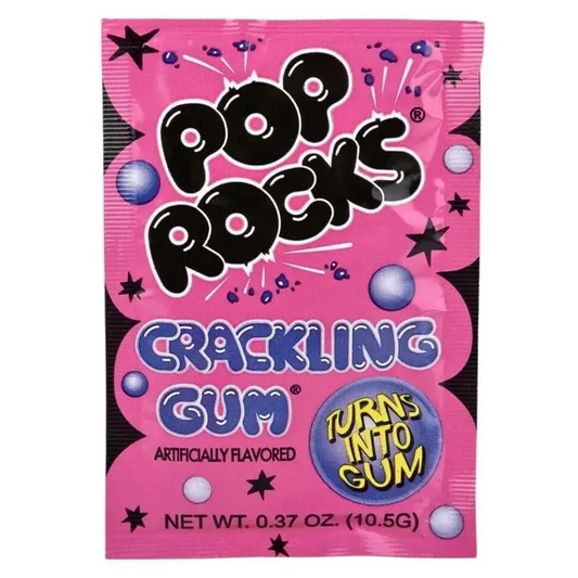 Pop Rocks Gum Popping Candy 24 Count