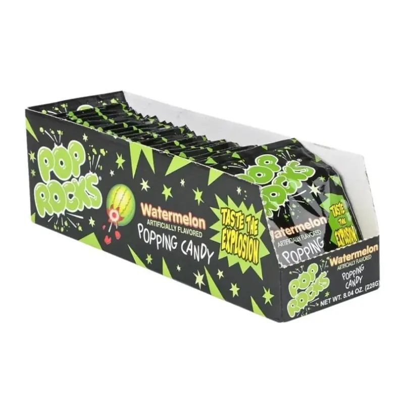 Pop Rocks Watermelon Popping Candy 24 Count