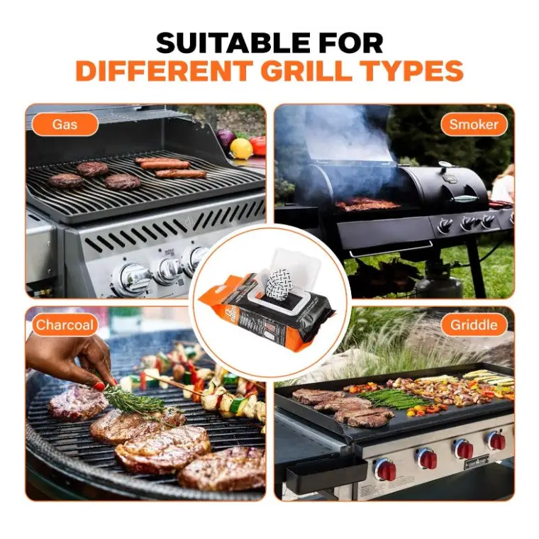 Proud Grill Q-Swiper Grill Wipes 40 Pack