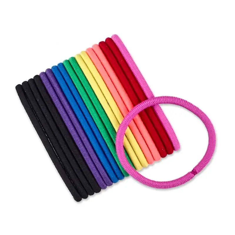 Scunci No Damage Bright Elastic Hair Bands 18 Pack