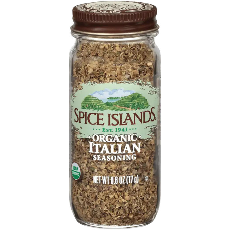 Spice Islands Organic Italian Seasoning 0.6 oz. - Spices and Herbs